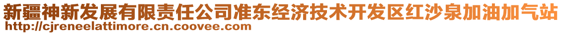 新疆神新發(fā)展有限責任公司準東經(jīng)濟技術開發(fā)區(qū)紅沙泉加油加氣站