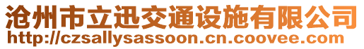 滄州市立迅交通設(shè)施有限公司