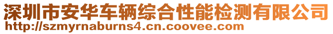 深圳市安華車輛綜合性能檢測有限公司