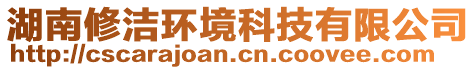 湖南修潔環(huán)境科技有限公司