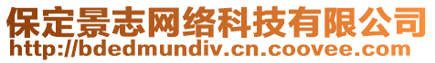 保定景志網(wǎng)絡(luò)科技有限公司