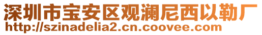 深圳市寶安區觀瀾尼西以勒廠