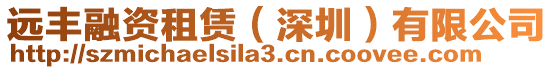 遠豐融資租賃（深圳）有限公司