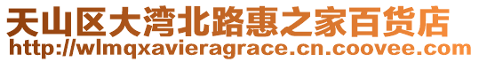 天山區大灣北路惠之家百貨店