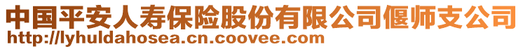 中國平安人壽保險(xiǎn)股份有限公司偃師支公司