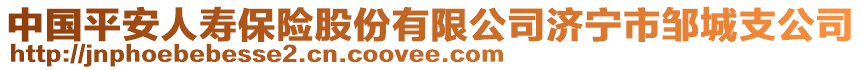 中國(guó)平安人壽保險(xiǎn)股份有限公司濟(jì)寧市鄒城支公司