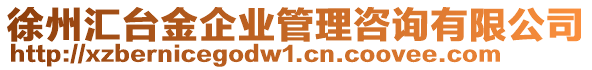 徐州匯臺金企業(yè)管理咨詢有限公司