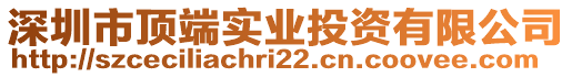 深圳市頂端實業(yè)投資有限公司