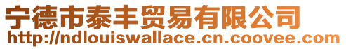 寧德市泰豐貿易有限公司