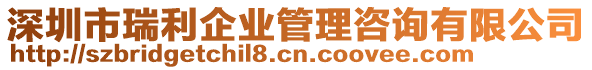 深圳市瑞利企業(yè)管理咨詢有限公司