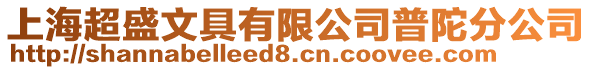上海超盛文具有限公司普陀分公司