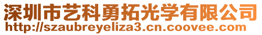 深圳市藝科勇拓光學有限公司