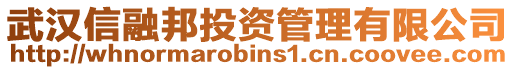 武漢信融邦投資管理有限公司