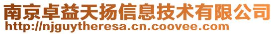 南京卓益天揚信息技術有限公司