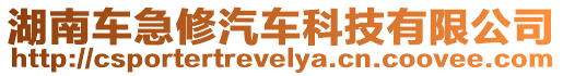 湖南車(chē)急修汽車(chē)科技有限公司