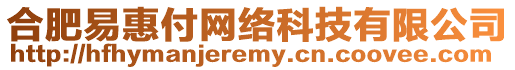 合肥易惠付網(wǎng)絡(luò)科技有限公司