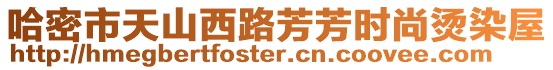 哈密市天山西路芳芳時尚燙染屋