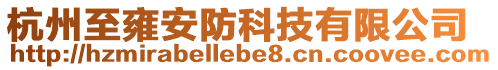 杭州至雍安防科技有限公司