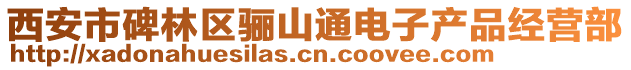 西安市碑林區(qū)驪山通電子產(chǎn)品經(jīng)營部