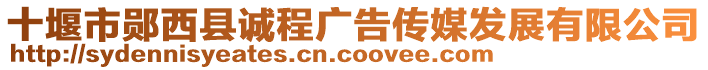 十堰市鄖西縣誠程廣告?zhèn)髅桨l(fā)展有限公司