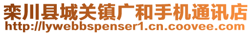 欒川縣城關鎮廣和手機通訊店