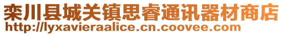 欒川縣城關鎮思睿通訊器材商店