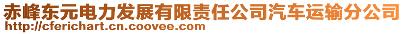 赤峰東元電力發展有限責任公司汽車運輸分公司