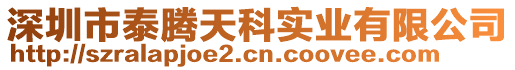 深圳市泰騰天科實業有限公司
