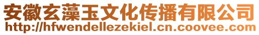 安徽玄藻玉文化傳播有限公司