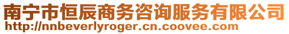 南寧市恒辰商務咨詢服務有限公司