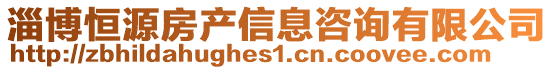 淄博恒源房產(chǎn)信息咨詢有限公司