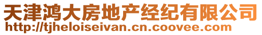 天津鴻大房地產(chǎn)經(jīng)紀有限公司