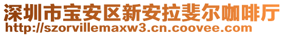 深圳市寶安區(qū)新安拉斐爾咖啡廳