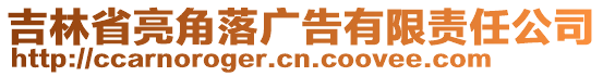 吉林省亮角落廣告有限責(zé)任公司