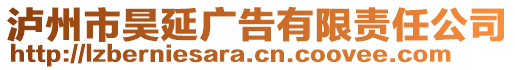 瀘州市昊延廣告有限責(zé)任公司