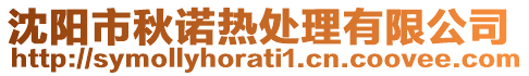 沈陽市秋諾熱處理有限公司