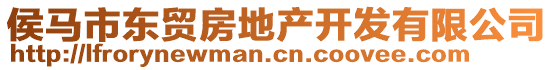 侯馬市東貿(mào)房地產(chǎn)開發(fā)有限公司