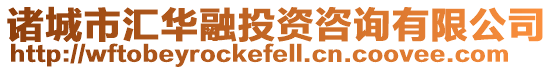 諸城市匯華融投資咨詢有限公司