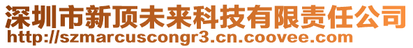 深圳市新頂未來(lái)科技有限責(zé)任公司