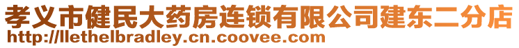 孝義市健民大藥房連鎖有限公司建東二分店
