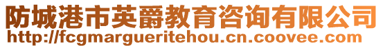 防城港市英爵教育咨詢有限公司