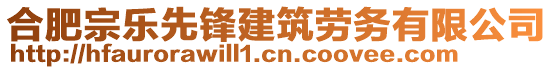 合肥宗樂先鋒建筑勞務(wù)有限公司