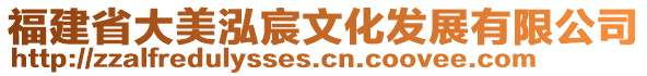 福建省大美泓宸文化發(fā)展有限公司