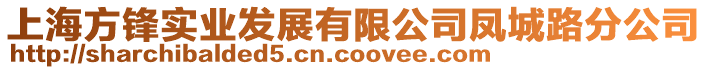 上海方鋒實業發展有限公司鳳城路分公司