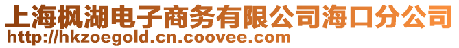 上海楓湖電子商務有限公司海口分公司