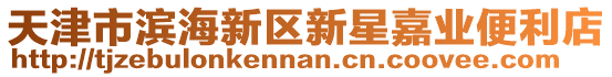天津市濱海新區(qū)新星嘉業(yè)便利店