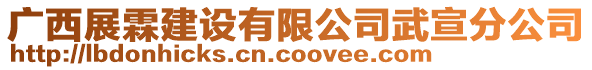 廣西展霖建設(shè)有限公司武宣分公司