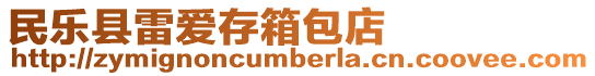 民樂縣雷愛存箱包店