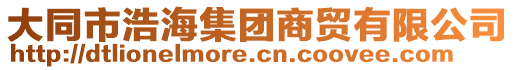 大同市浩海集團(tuán)商貿(mào)有限公司