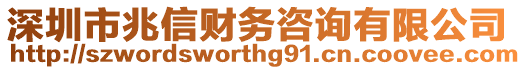 深圳市兆信財務咨詢有限公司